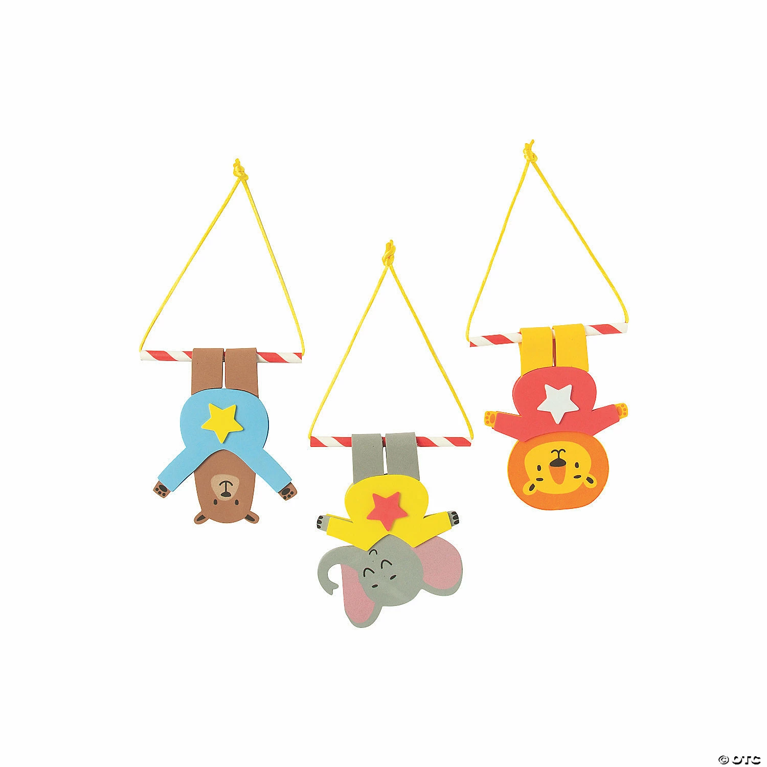 Hot Sale ๐ Hanging Trapeze Animals Craft Kit - Makes 12 โจ 3 Hot Sale ๐ Hanging Trapeze Animals Craft Kit - Makes 12 โจ