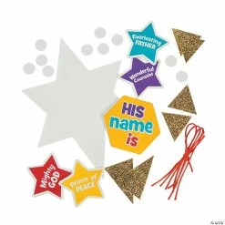 Promo ✔️ His Name Shall Be Sign Craft Kit- Makes 12 🎁 -Boredom Busters Shop his name shall be sign craft kit makes 1213712597 a01