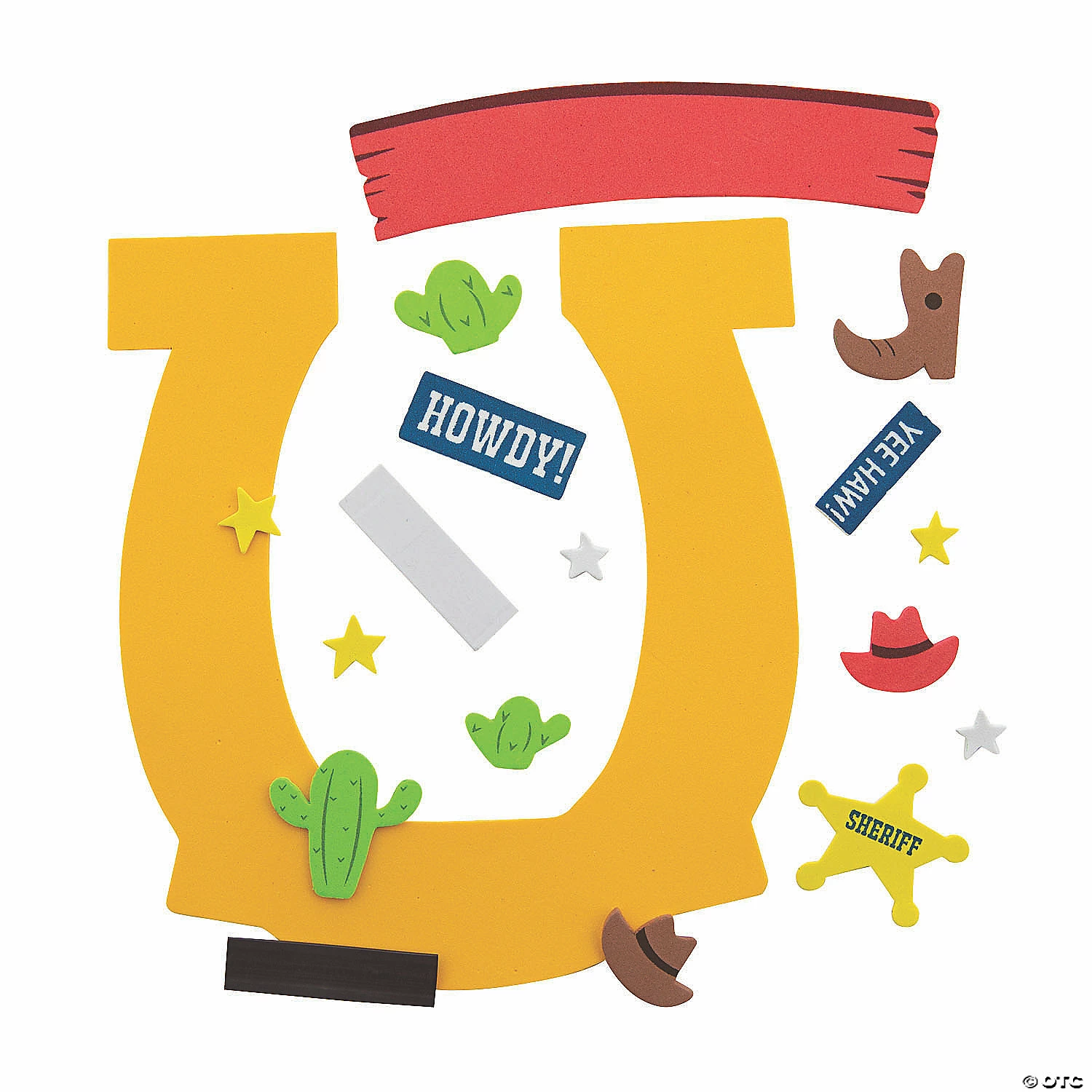 Deals π Horseshoe Picture Frame Magnet Craft Kit - Makes 12 π 4 Deals π Horseshoe Picture Frame Magnet Craft Kit - Makes 12 π - Image 2