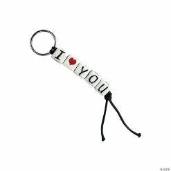 New ⭐ “I Love You” Key Chain Craft Kit - Makes 12 ⌛