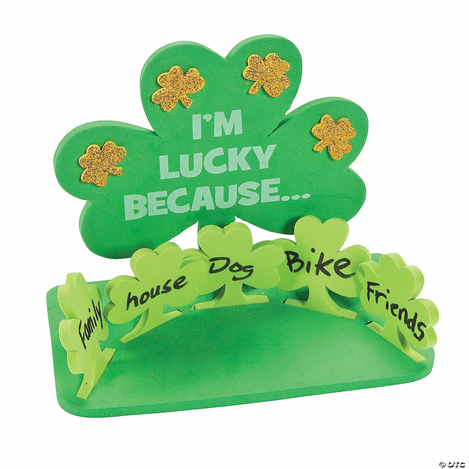 Cheapest โจ Iโm Lucky Because Shamrock Stand-Up Craft Kit - Makes 12 ๐ 3 Cheapest โจ Iโm Lucky Because Shamrock Stand-Up Craft Kit - Makes 12 ๐