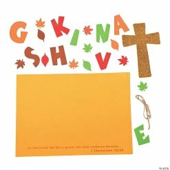 Best deal 😉 Inspirational Give Thanks Sign Craft Kit- Makes 12 😉 -Boredom Busters Shop inspirational give thanks sign craft kit makes 1213605697 a01