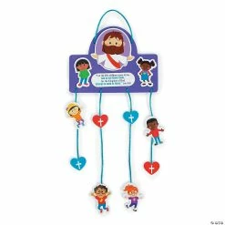 Brand new β¨ Jesus & the Children Mobile Craft Kit - Makes 12 π