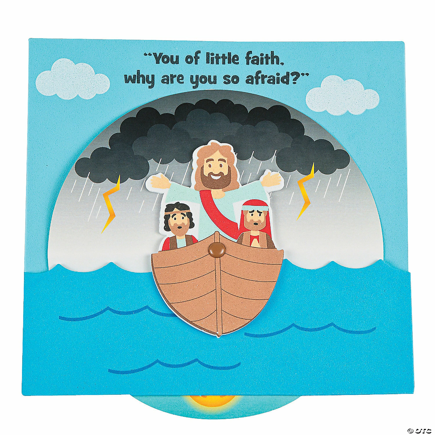 Discount ๐ฏ Jesus Calms The Storm Wheel Craft Kit- Makes 12 ๐ 3 Discount ๐ฏ Jesus Calms The Storm Wheel Craft Kit- Makes 12 ๐