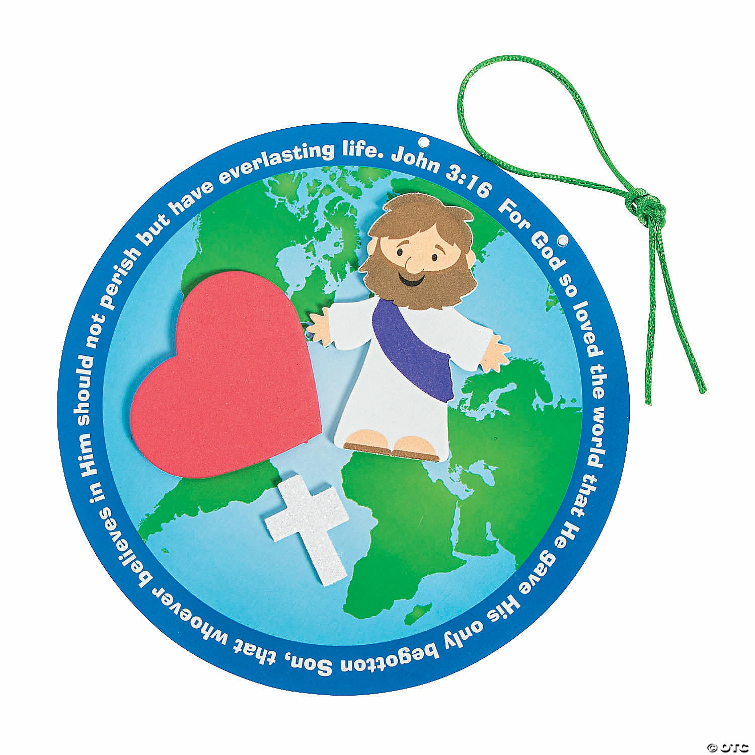Best Sale ❤️ John 3:16 Globe Craft Kit- Makes 12 😀 4 Best Sale ❤️ John 3:16 Globe Craft Kit- Makes 12 😀 - Image 2