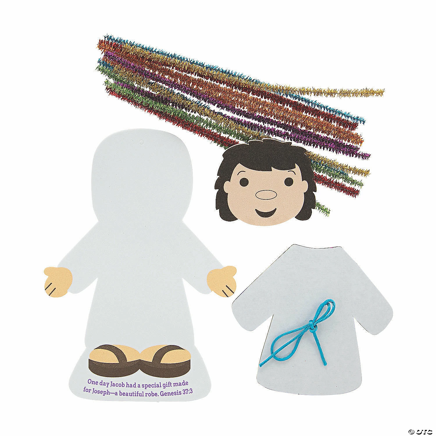 Flash Sale 😉 Joseph’s 🧥 Coat Chenille Stem Craft Kit - Makes 12 👍 4 Flash Sale 😉 Joseph’s 🧥 Coat Chenille Stem Craft Kit - Makes 12 👍 - Image 2