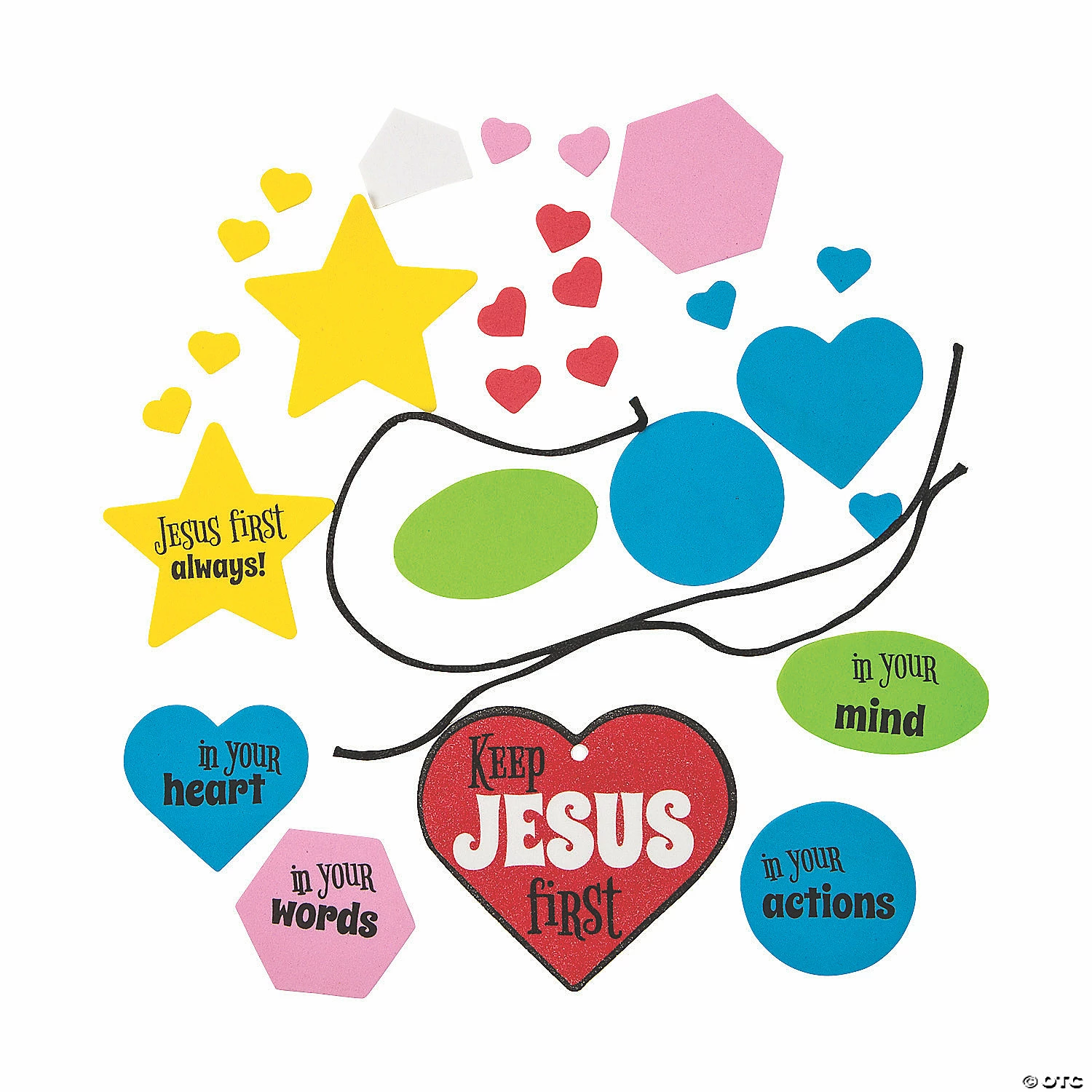 Best deal 🧨 Keep Jesus First in Your Heart Craft Kit - Makes 12 ⌛ 4 Best deal 🧨 Keep Jesus First in Your Heart Craft Kit - Makes 12 ⌛ - Image 2