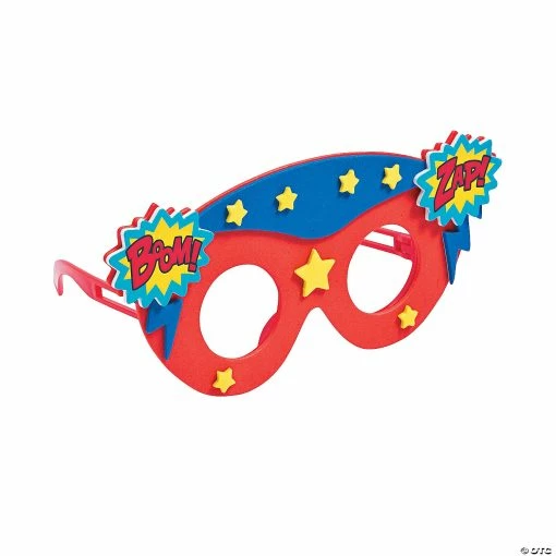 Best deal 🥰 Kids’ Superhero Glasses Craft Kit - Makes 12 ✨ -Boredom Busters Shop kids superhero glasses craft kit makes 1213757798