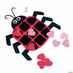 Best Pirce 👍 Ladybug Valentine Tic-Tac-Toe Craft Kit - Makes 12 😍