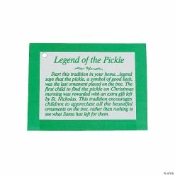 Promo 🥰 Legend of the Pickle ❄ Christmas Ornament Craft Kit - Makes 12 🛒 -Boredom Busters Shop legend of the pickle christmas ornament craft kit makes 1248 3476b a02