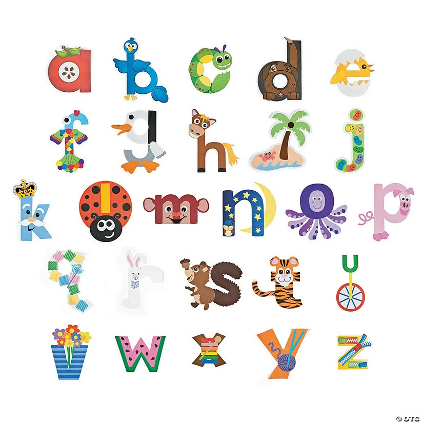 Outlet π Lowercase Letters Craft Kits π 3 Outlet π Lowercase Letters Craft Kits π