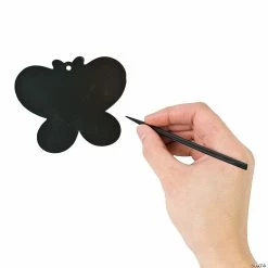 Wholesale 👏 Magic Color Scratch Butterfly Ornaments - 24 Pc. 😉 -Boredom Busters Shop magic color scratch butterfly ornaments 24 pc 57 6507 a02