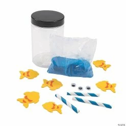 Promo 😀 Mini Fishbowl Craft Kit - Makes 6 ⌛ -Boredom Busters Shop mini fishbowl craft kit makes 613834036 a01