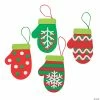 Best deal 👍 Mitten 🎄 Christmas Ornament Craft Kit - Makes 12 ✨ -Boredom Busters Shop mitten christmas ornament craft kit makes 1248 8538