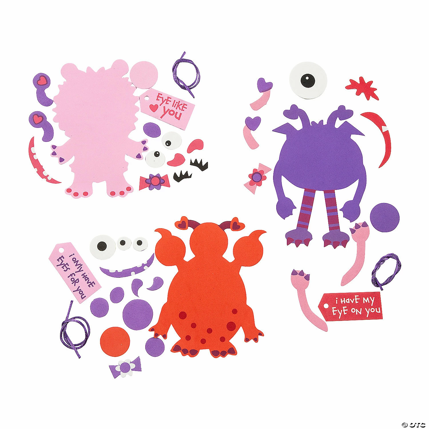 Promo โจ Monster Valentine Ornament Craft Kit - Makes 12 ๐ 4 Promo โจ Monster Valentine Ornament Craft Kit - Makes 12 ๐ - Image 2