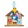 Wholesale 🎉 Nativity Craft Stick Ornament Craft Kit - Makes 12 ❤️ -Boredom Busters Shop nativity craft stick ornament craft kit makes 1213821293