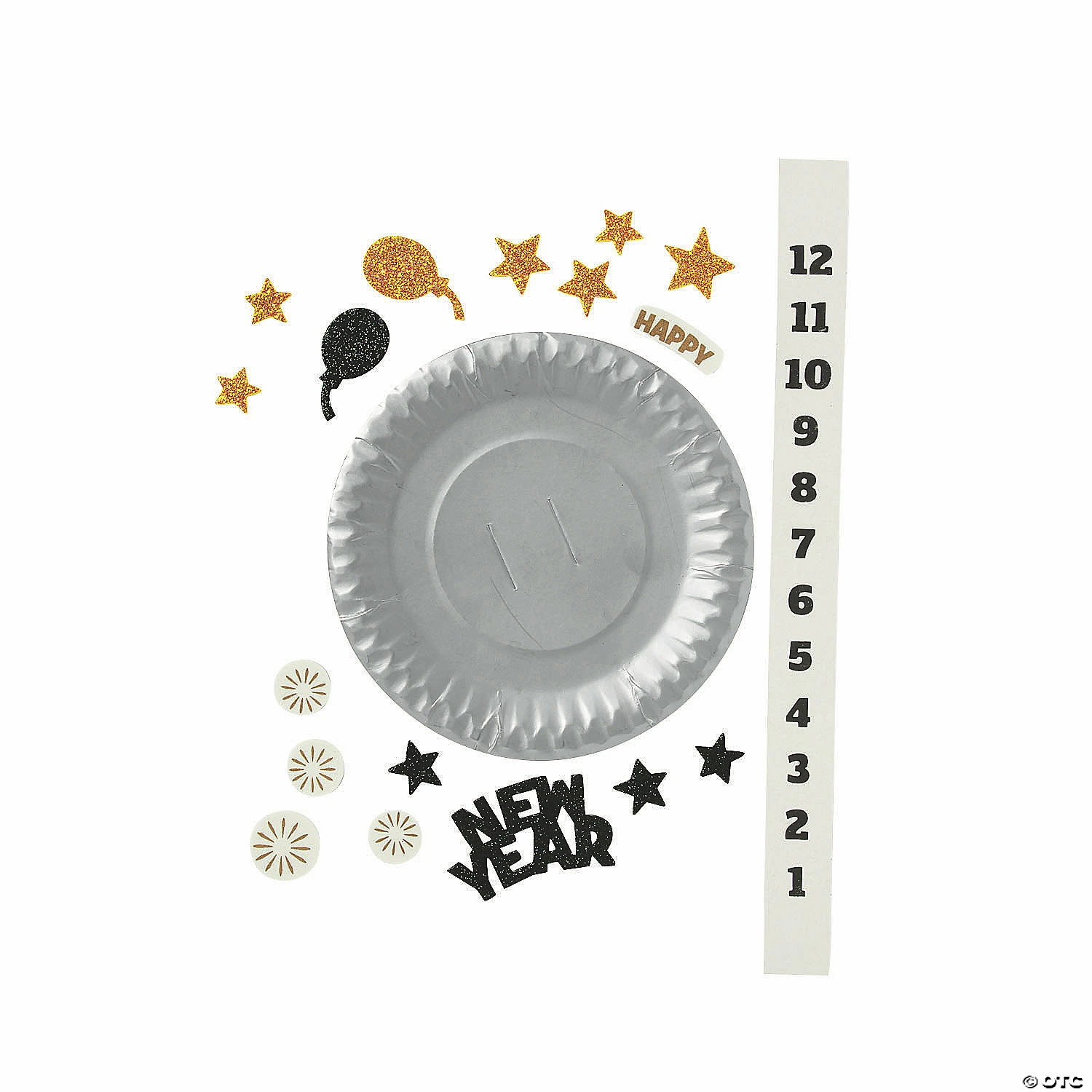 Brand new ๐ New Yearโs Paper Plate Countdown Craft Kit - Makes 12 โ๏ธ 4 Brand new ๐ New Yearโs Paper Plate Countdown Craft Kit - Makes 12 โ๏ธ - Image 2