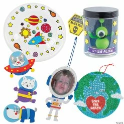 Flash Sale 👍 Outer Space Craft Kit Assortment - Makes 48 ❤️