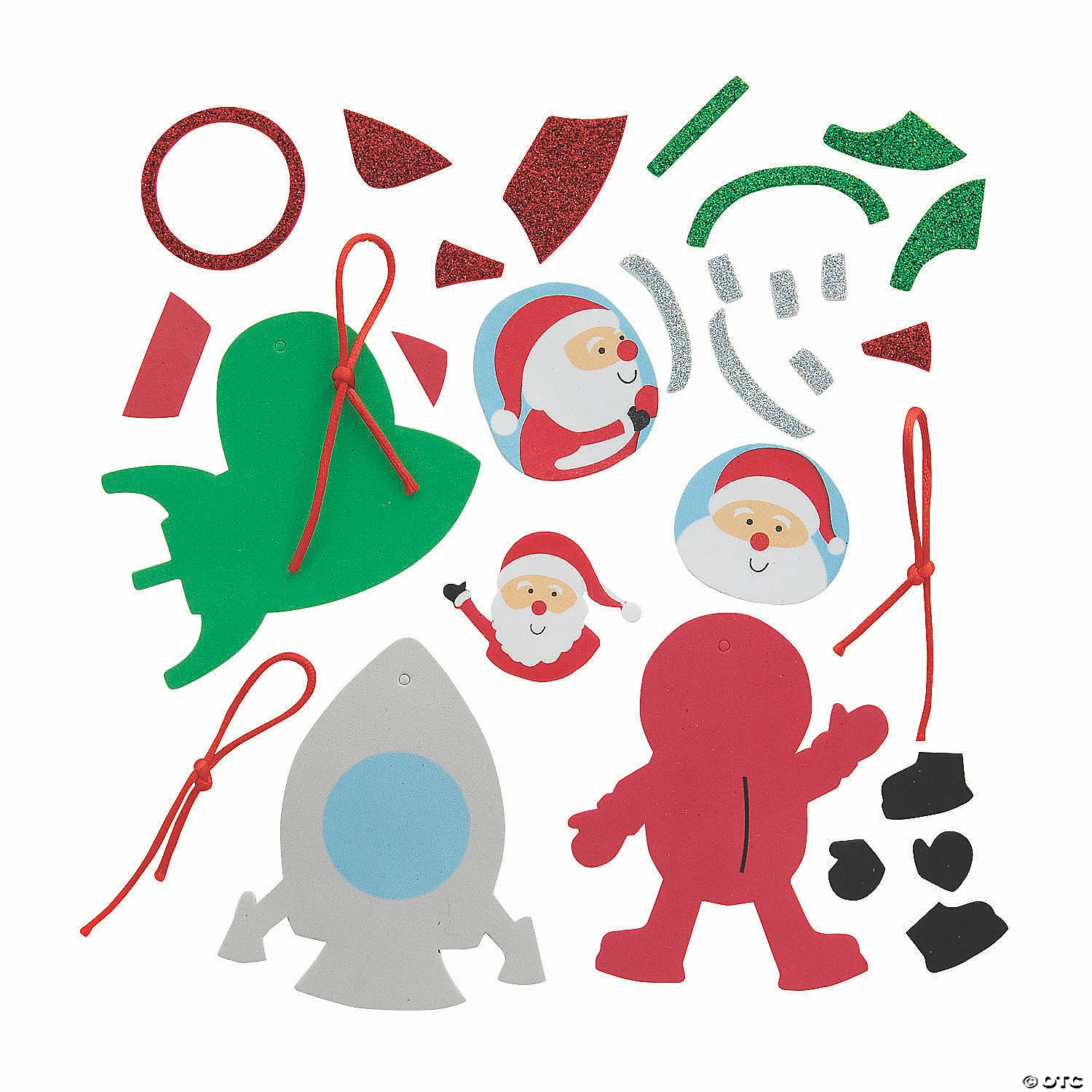 Brand new π Outer Space Santa Ornament Craft Kit - Makes 12 π₯ 4 Brand new π Outer Space Santa Ornament Craft Kit - Makes 12 π₯ - Image 2