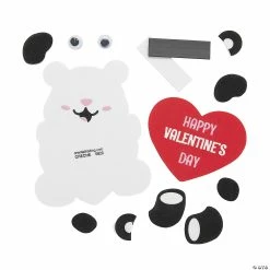 Brand new 🔥 Panda Valentine’s Day Magnet Craft Kit - Makes 12 ✔️ -Boredom Busters Shop panda valentine s day magnet craft kit makes 1213962613 a01