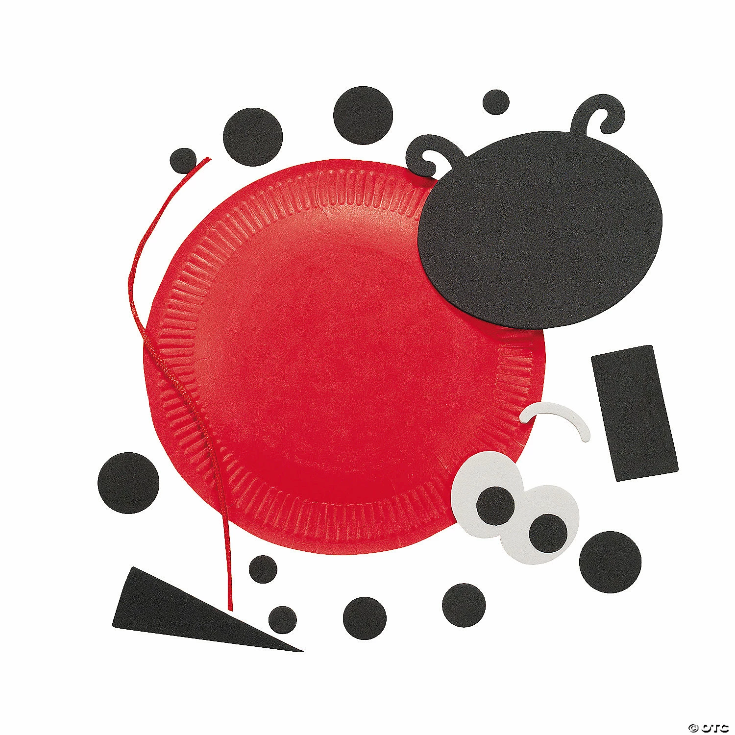 Outlet 🥰 Paper Plate Ladybug Craft Kit - Makes 12 💯 4 Outlet 🥰 Paper Plate Ladybug Craft Kit - Makes 12 💯 - Image 2