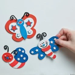 New 🧨 Patriotic Bug Magnet Craft Kit - Makes 12 🤩 9 New 🧨 Patriotic Bug Magnet Craft Kit - Makes 12 🤩 -Boredom Busters Shop patriotic bug magnet craft kit makes 1248 5765a a03
