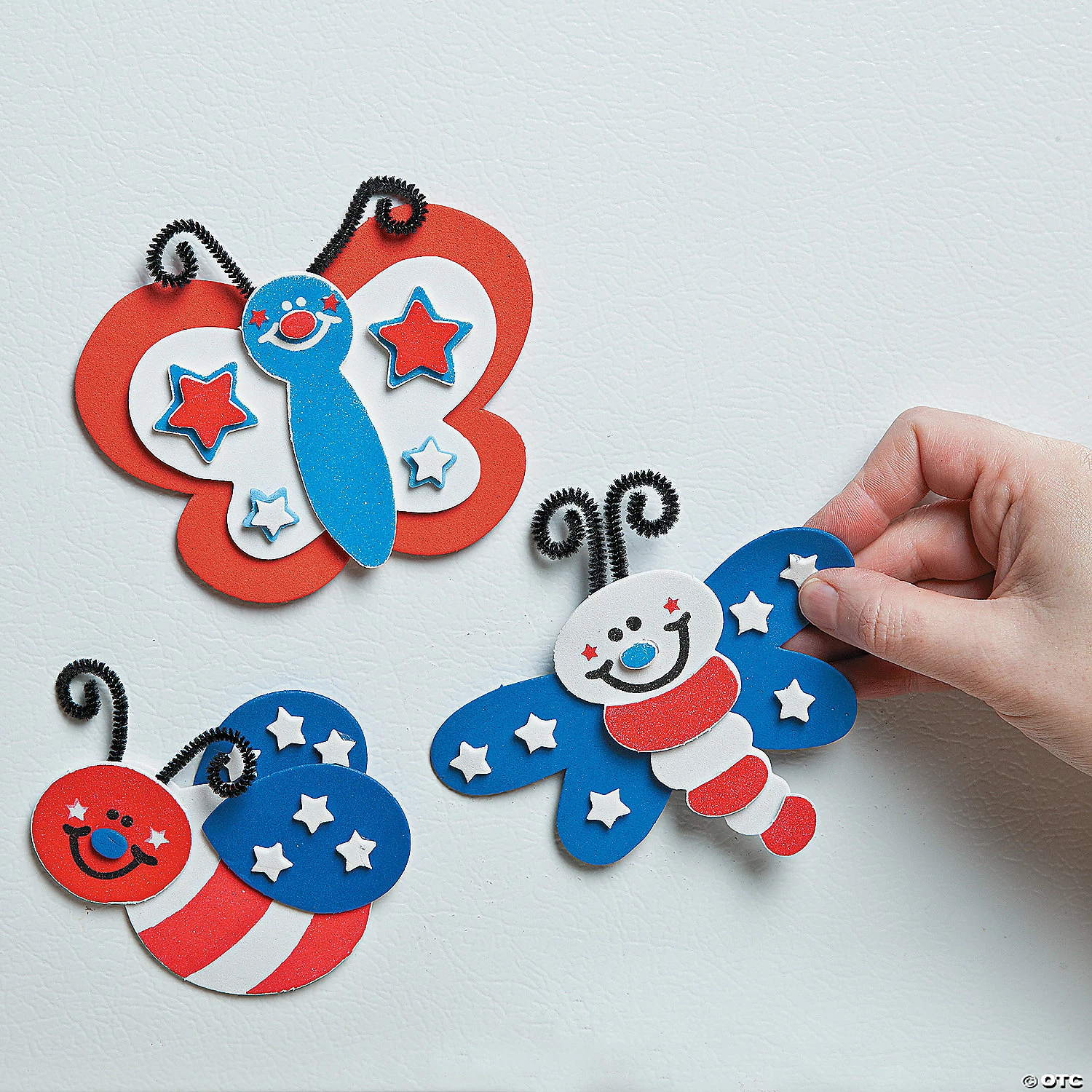 New 🧨 Patriotic Bug Magnet Craft Kit - Makes 12 🤩 6 New 🧨 Patriotic Bug Magnet Craft Kit - Makes 12 🤩 - Image 4