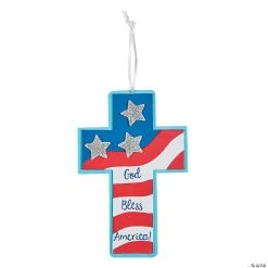 Best deal π― Patriotic Faith Ornament Craft Kit - Makes 12 π