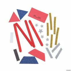 New ✨ Patriotic Rocket Ship Magnet Craft Kit - Makes 12 🌟 -Boredom Busters Shop patriotic rocket ship magnet craft kit makes 1213943779 a01