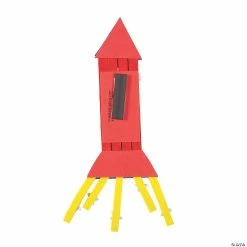 New ✨ Patriotic Rocket Ship Magnet Craft Kit - Makes 12 🌟 -Boredom Busters Shop patriotic rocket ship magnet craft kit makes 1213943779 a03