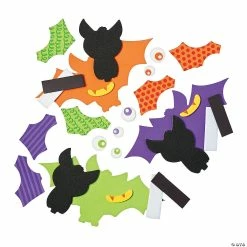 Buy ✨ Patterned Bat Magnet Craft Kit - Makes 12 😉 -Boredom Busters Shop patterned bat magnet craft kit makes 1213778147 a01