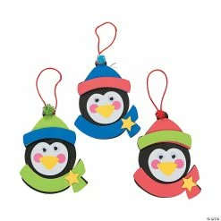 Best Pirce π Penguin π Christmas Ornament Craft Kit - Makes 12 π