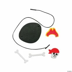 Hot Sale ⭐ Pirate Eyepatch Craft Kit - Makes 12 🌟 -Boredom Busters Shop pirate eyepatch craft kit makes 1248 9636 a01