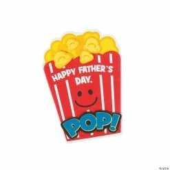 Best deal 🔥 Popcorn Father’s Day Magnet Craft Kit - Makes 12 🛒