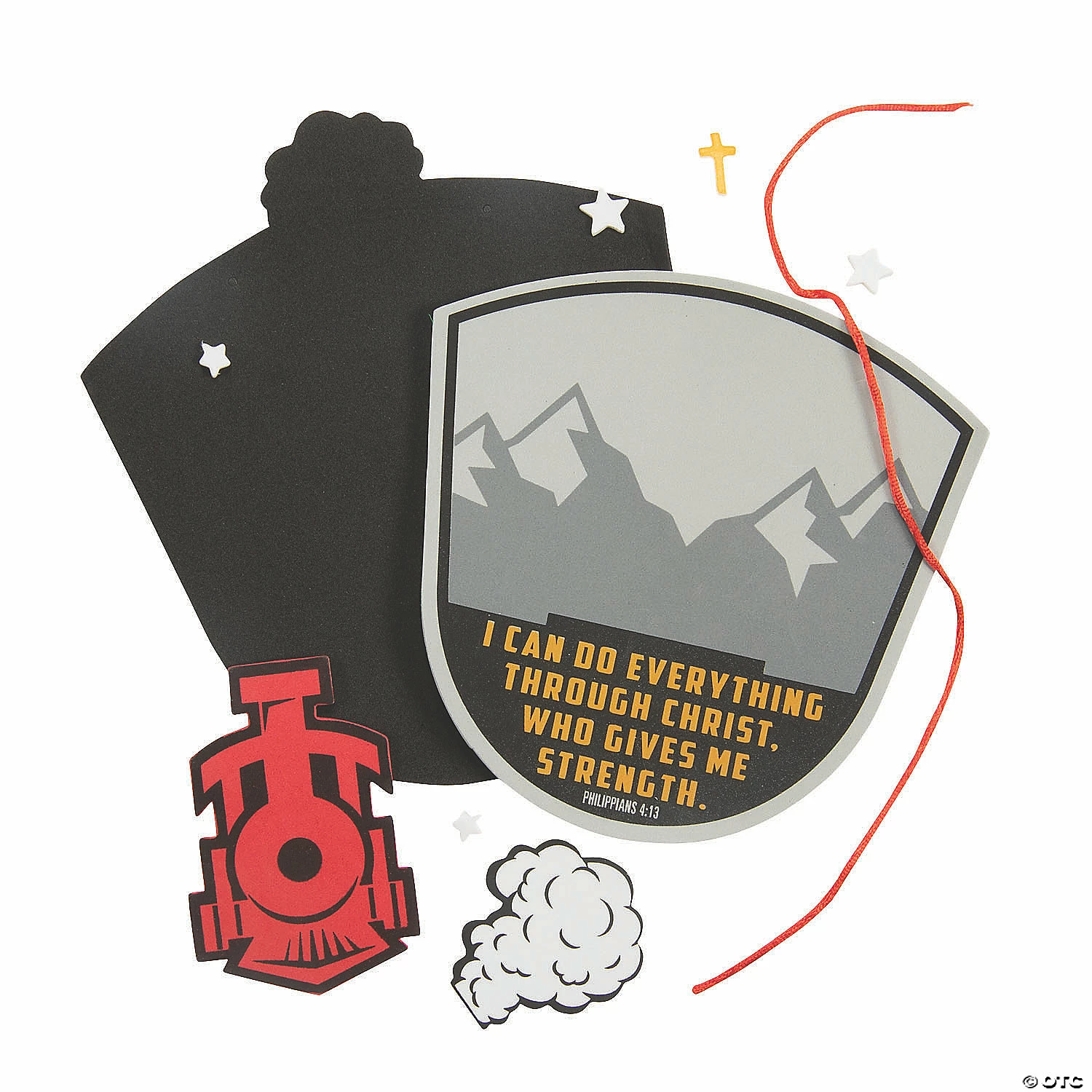 Budget ๐ Railroad VBS Bible Verse Sign Craft Kit - Makes 12 ๐ 4 Budget ๐ Railroad VBS Bible Verse Sign Craft Kit - Makes 12 ๐ - Image 2