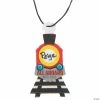 Best deal ✨ Railroad VBS Name Tag Necklace Craft Kit - Makes 12 🥰 -Boredom Busters Shop railroad vbs name tag necklace craft kit makes 1213943367