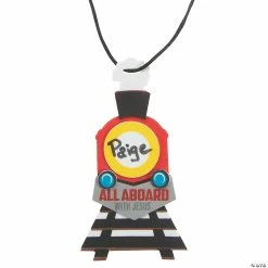 Best deal β¨ Railroad VBS Name Tag Necklace Craft Kit - Makes 12 π₯°