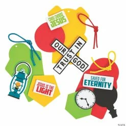 Discount 😀 Railroad VBS Ornament Craft Kit - Makes 12 🔔 -Boredom Busters Shop railroad vbs ornament craft kit makes 1213943368 a01