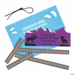 Best Sale 🥰 Railroad VBS Sign Craft Kit - Makes 12 ⭐ -Boredom Busters Shop railroad vbs sign craft kit makes 1213943375 a01