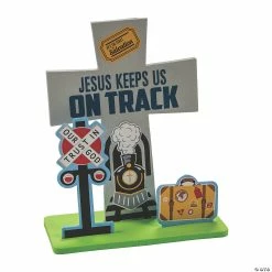 Top 10 π Railroad VBS Stand-Up Cross Craft Kit - Makes 12 π