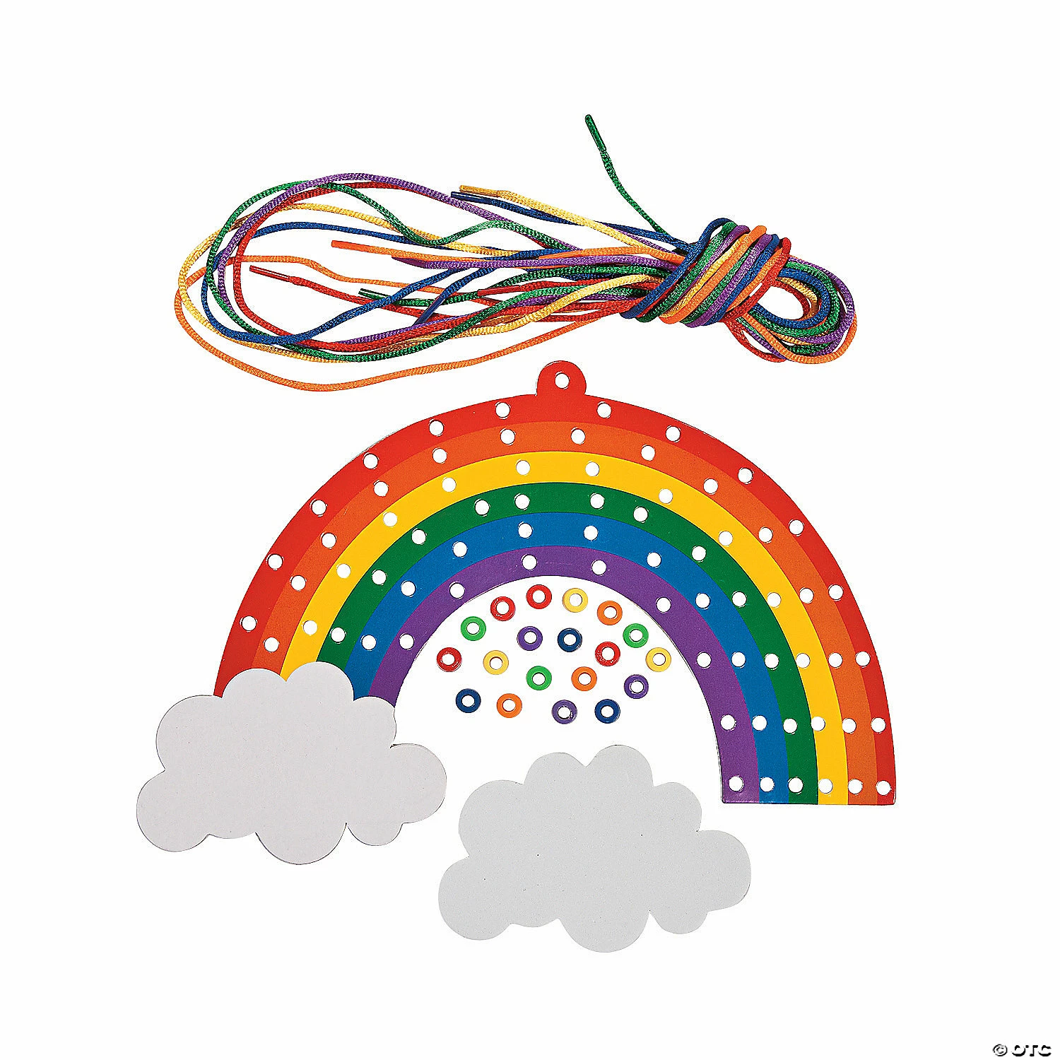 Deals ๐ Rainbow Lacing Craft Kit - Makes 12 ๐ 4 Deals ๐ Rainbow Lacing Craft Kit - Makes 12 ๐ - Image 2