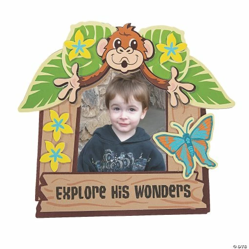 Top 10 🤩 Rainforest VBS Picture Frame Magnet Craft Kit - Makes 12 ⭐ -Boredom Busters Shop rainforest vbs picture frame magnet craft kit makes 1213942719