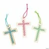 Outlet 👏 Religious Cross Stitch Ornament Craft Kit - Makes 12 👏 -Boredom Busters Shop religious cross stitch ornament craft kit makes 1213836800