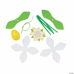 Wholesale 🥰 Religious Easter Lily with Card Craft Kit - Makes 12 🎉 -Boredom Busters Shop religious easter lily with card craft kit makes 1213961909 a01
