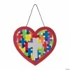 Coupon 👏 Religious Heart with Crosses Sign Craft Kit – Makes 12 🧨 -Boredom Busters Shop religious heart with crosses sign craft kit makes 1214097402