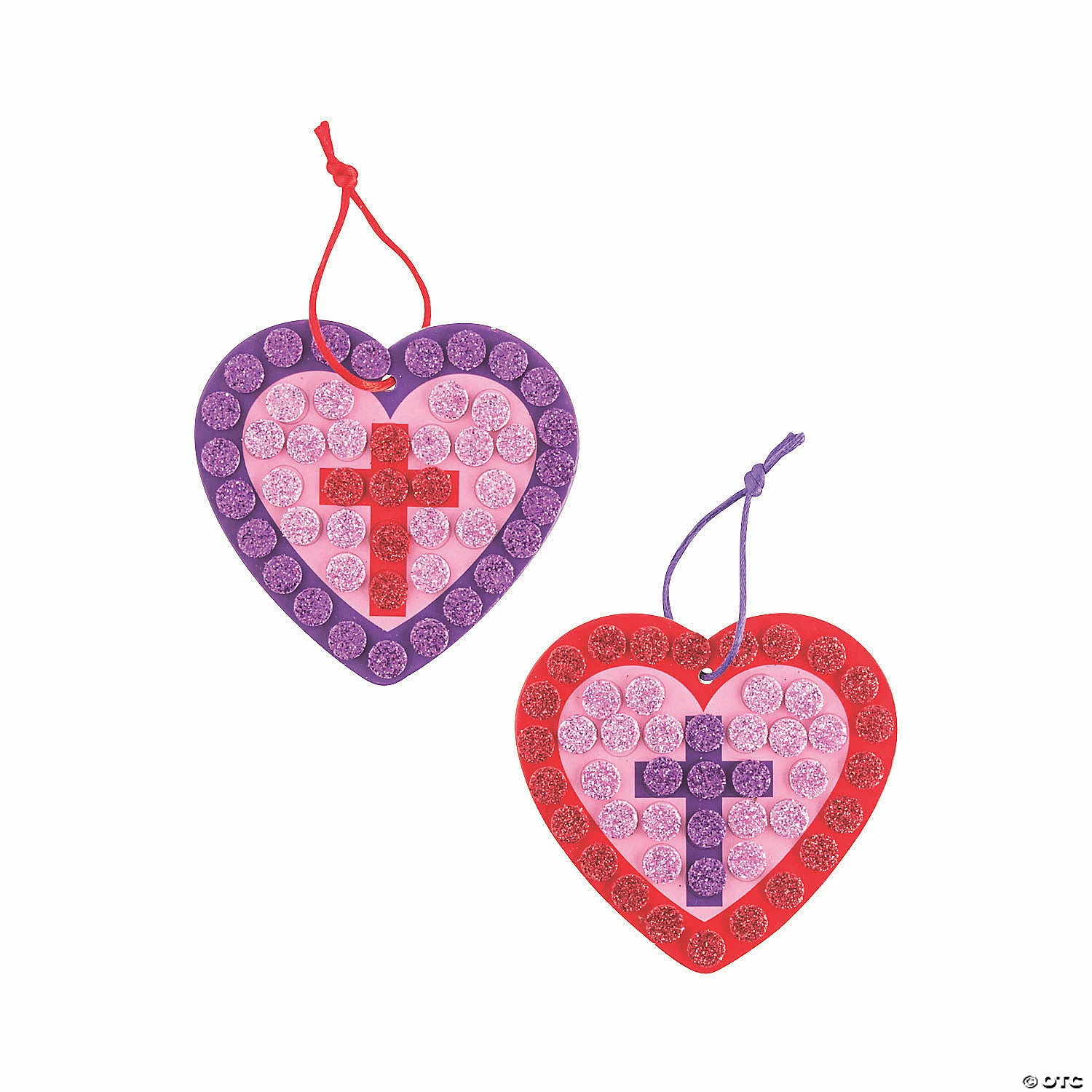 Promo π₯ Religious Valentine Mosaic Ornament Craft Kit - Makes 12 β 3 Promo π₯ Religious Valentine Mosaic Ornament Craft Kit - Makes 12 β