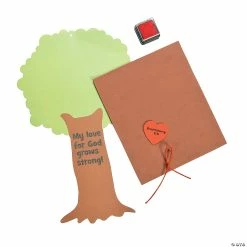 Cheap 🎁 Religious Valentine Tree Thumbprint Poem Craft Kit- Makes 12 🤩 -Boredom Busters Shop religious valentine tree thumbprint poem craft kit makes 1213718999 a01