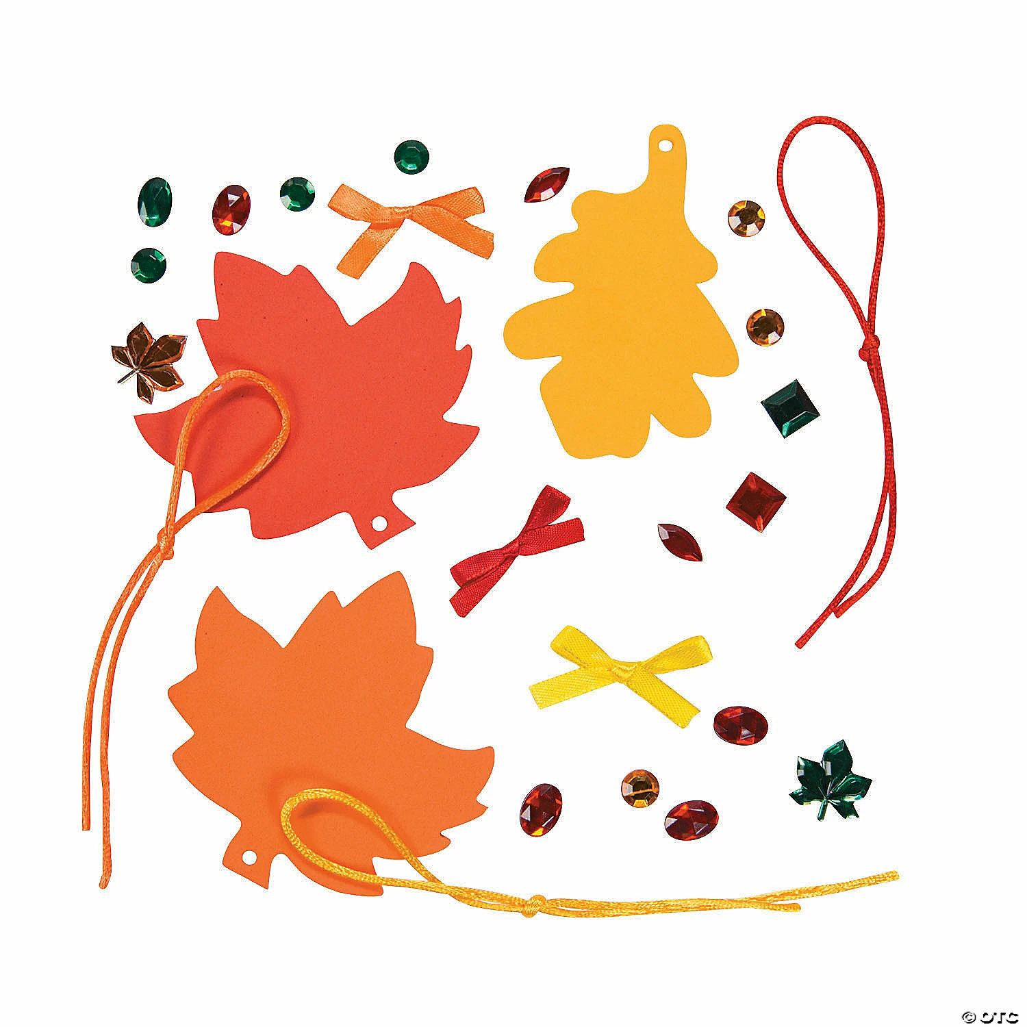 New โ Rhinestone Fall Leaf Craft Kit - Makes 12 ๐ 4 New โ Rhinestone Fall Leaf Craft Kit - Makes 12 ๐ - Image 2