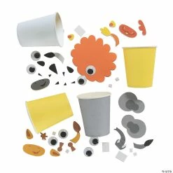 Boredom Busters Shop -Boredom Busters Shop safari animal cup craft kit makes 1213943796 a01