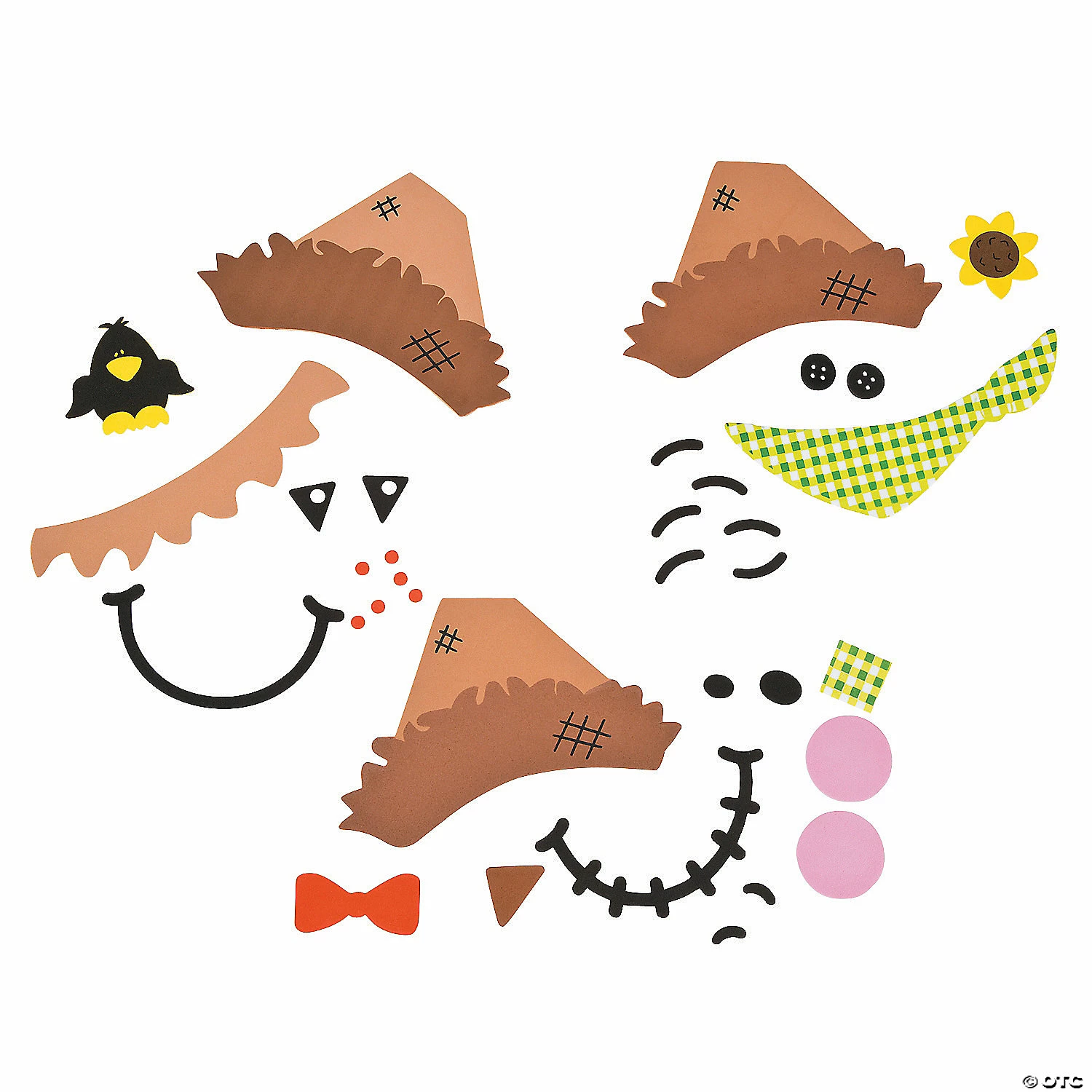 New โญ Scarecrow Pumpkin Decorating Craft Kit - Makes 12 ๐ 4 New โญ Scarecrow Pumpkin Decorating Craft Kit - Makes 12 ๐ - Image 2